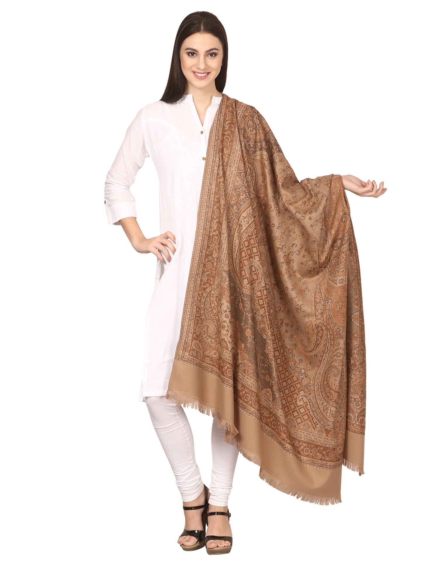 Pashtush Womens Jamawar Shawl Parent