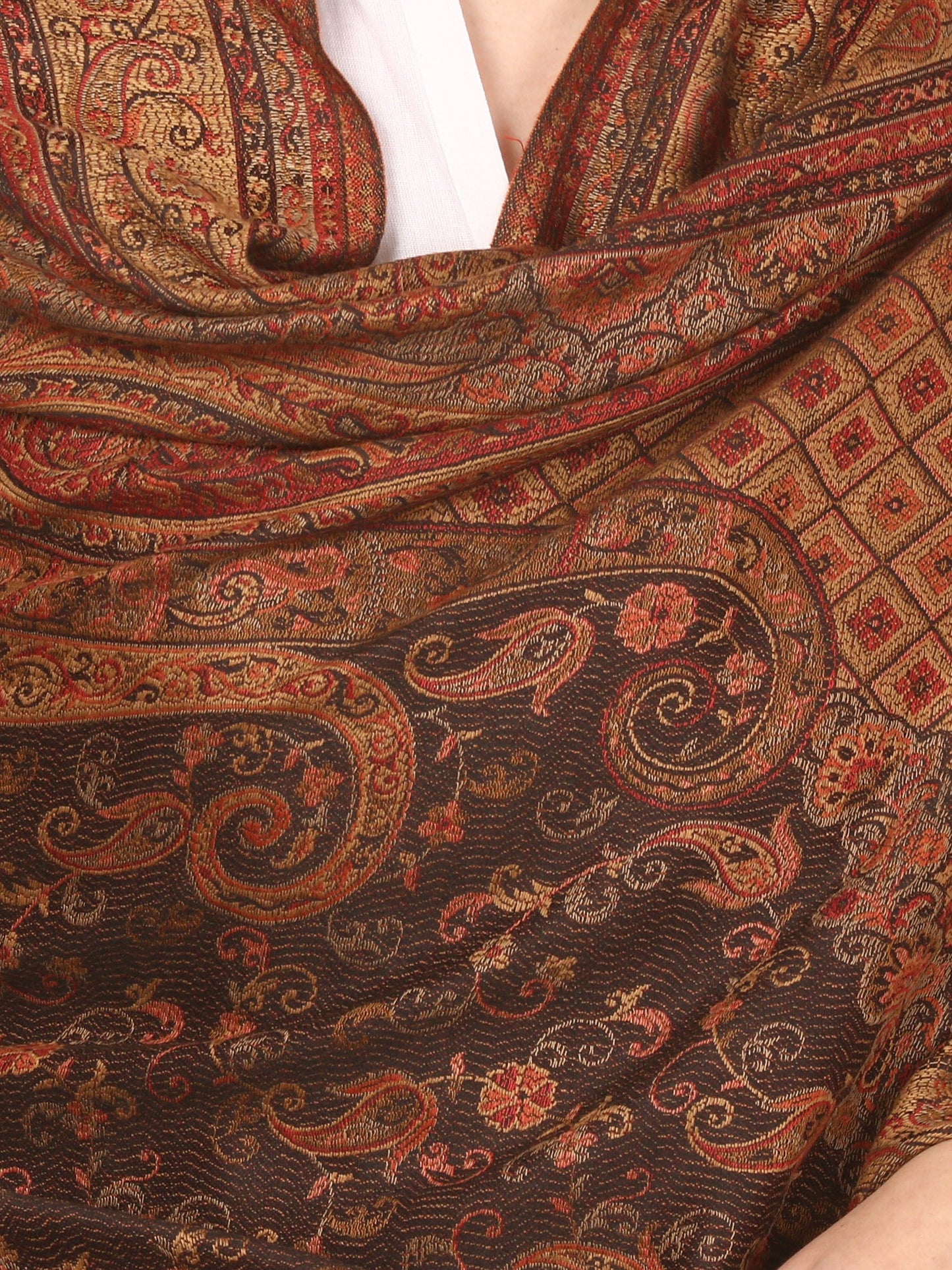 Pashtush Womens Jamawar Shawl Parent