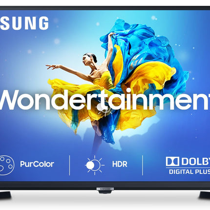 Samsung 80 cm (32 Inches) Wondertainment Series HD Ready LED Smart TV UA32T4340BKXXL (Glossy Black) 