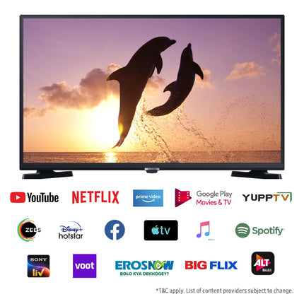 Samsung 80 cm (32 inches) HD Ready Smart LED TV UA32T4380AKXXL (Glossy Black) 