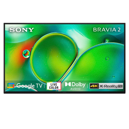 Sony BRAVIA 2 Series 126 cm (50 inches) 4K Ultra HD Smart LED Google TV K-50S20 (Black) 