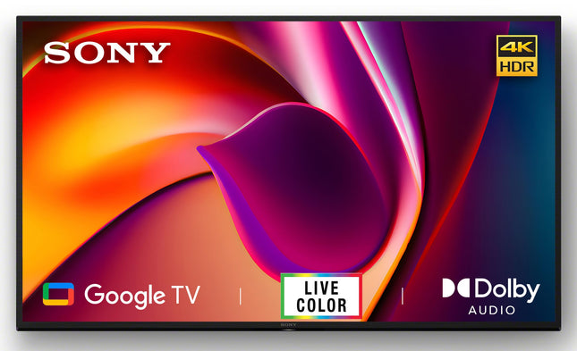 Sony Bravia 108 cm (43 inches) 4K Ultra HD Smart LED Google TV KD-43X64L (Black) 