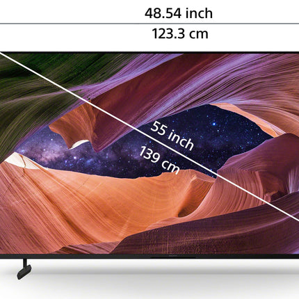 Sony Bravia 139 cm (55 inches) 4K Ultra HD Smart LED Google TV KD-55X82L (Black) 