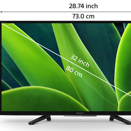 Sony Bravia 80 cm (32 inches) HD Ready Smart LED Google TV KD-32W830K (Black) (2022 Model) | with Alexa Compatibility 