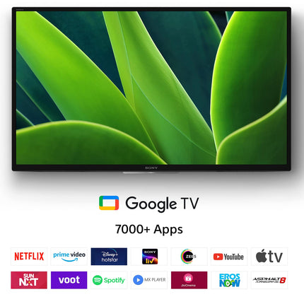 Sony Bravia 80 cm (32 inches) HD Ready Smart LED Google TV KD-32W830K (Black) (2022 Model) | with Alexa Compatibility 